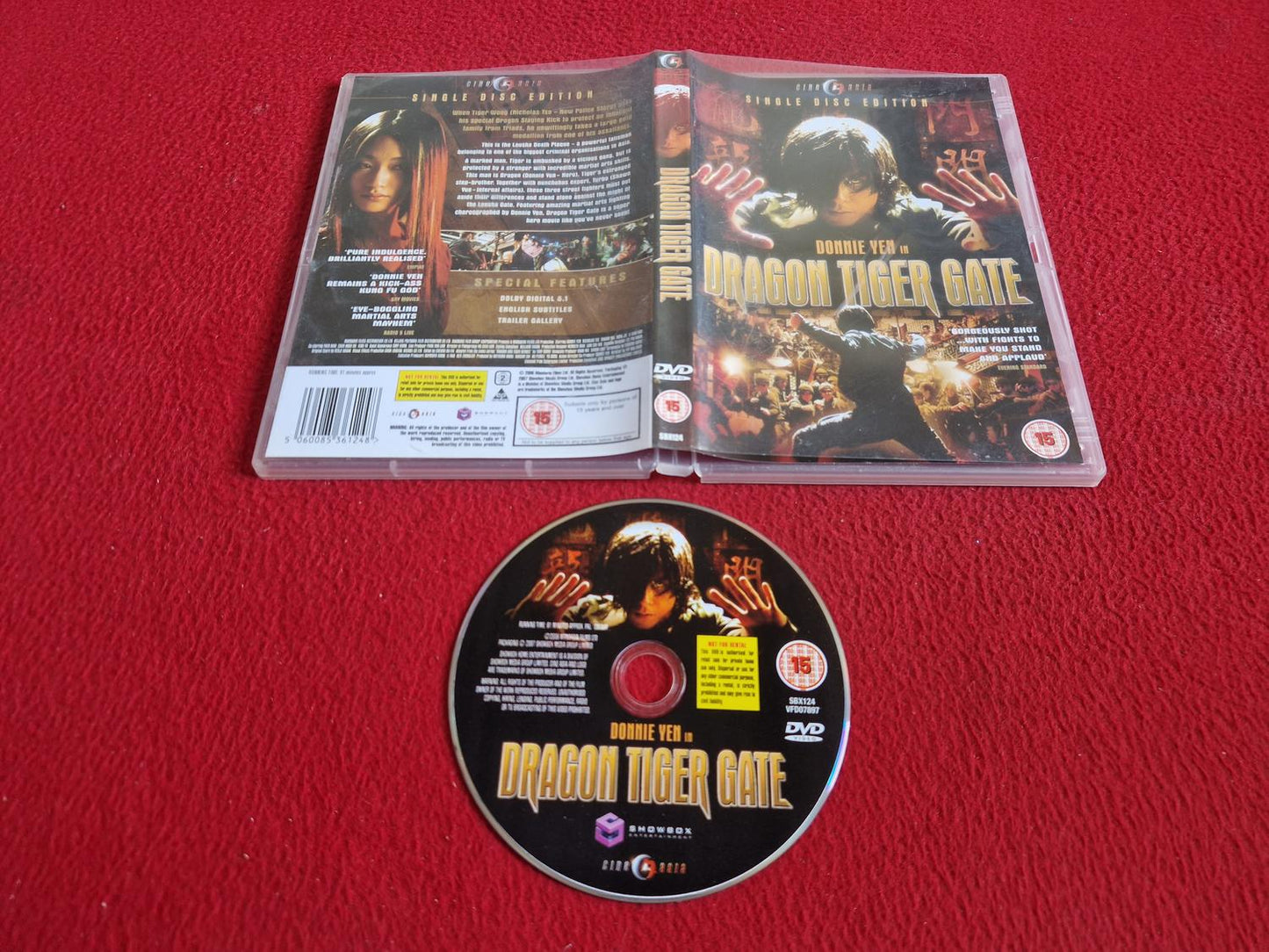 DRAGON TIGER GATE DVD