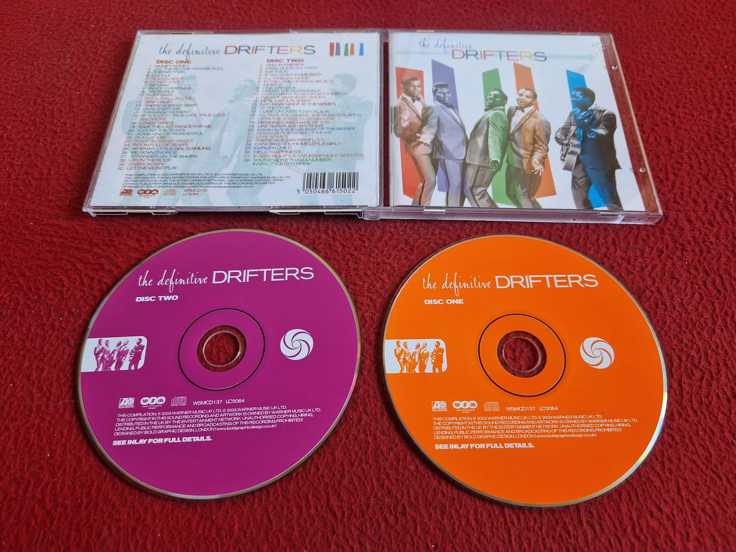 DRIFTERS THE DEFINITIVE CD