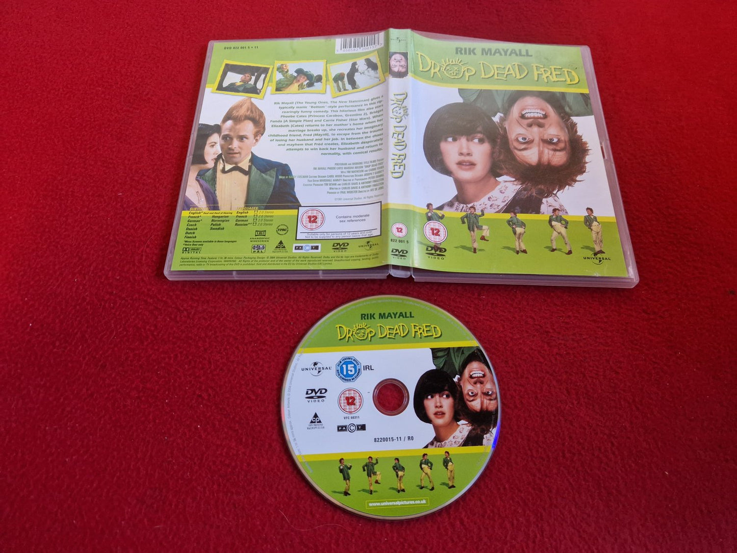 DROP DEAD FRED DVD