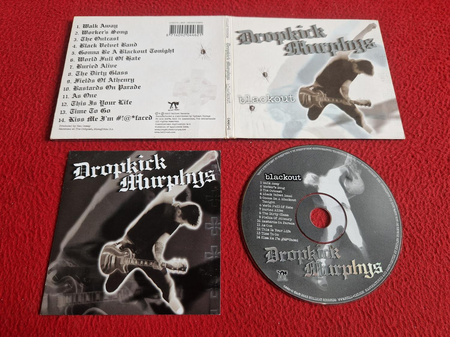 DROPKICK MURPHYS BLACKOUT CD