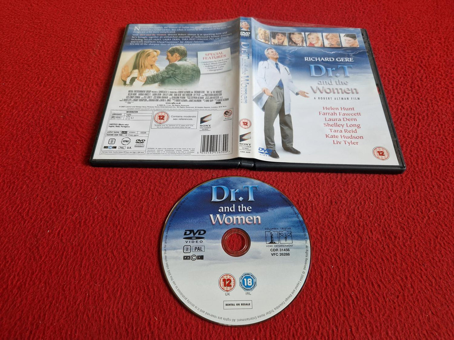 DR T. AND THE WOMEN DVD