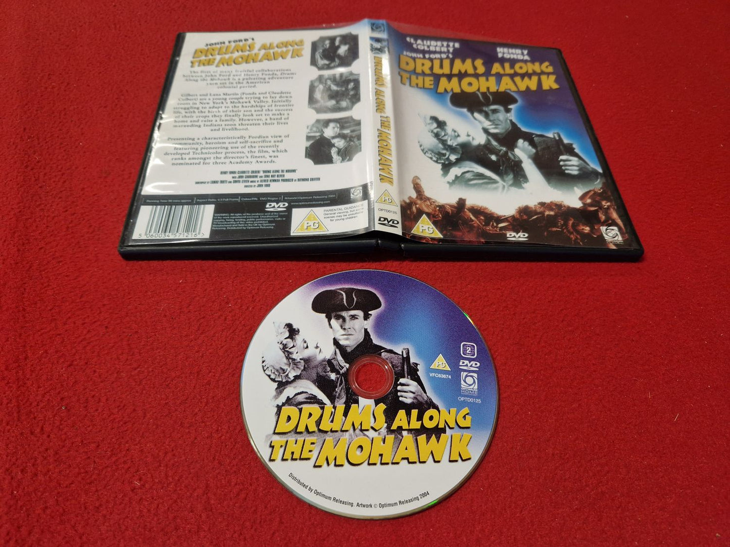 DRUMS ALONG THE MOHAWK till DVD