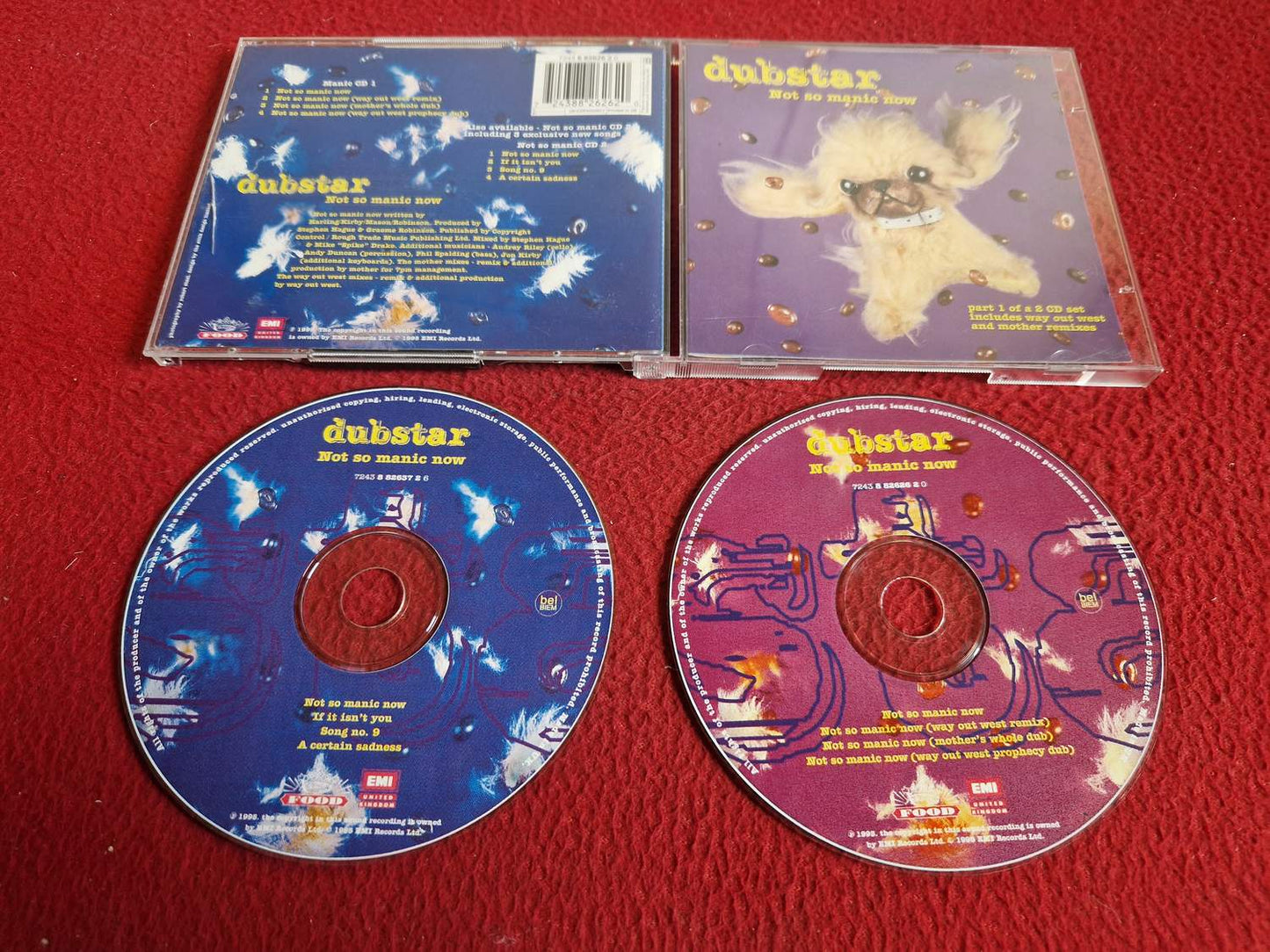 DUBSTAR NOT SO MANIC NOW CD