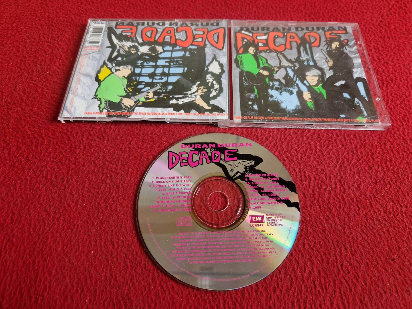 DURAN DURAN DECADE CD