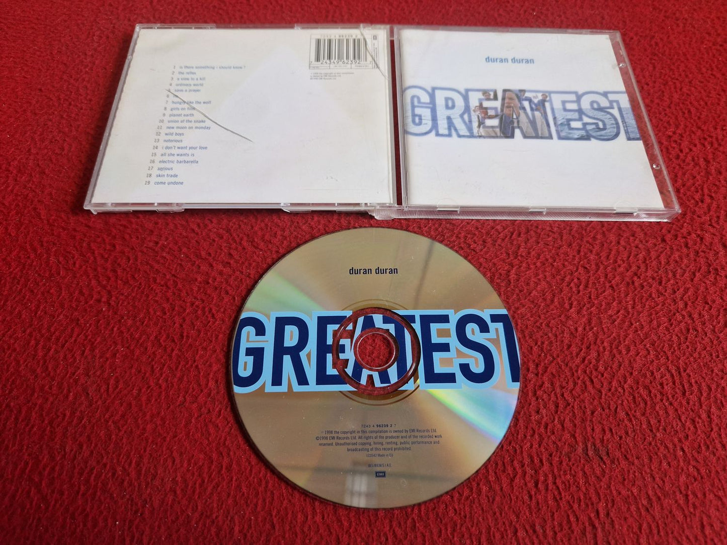 DURAN DURAN GREATEST CD