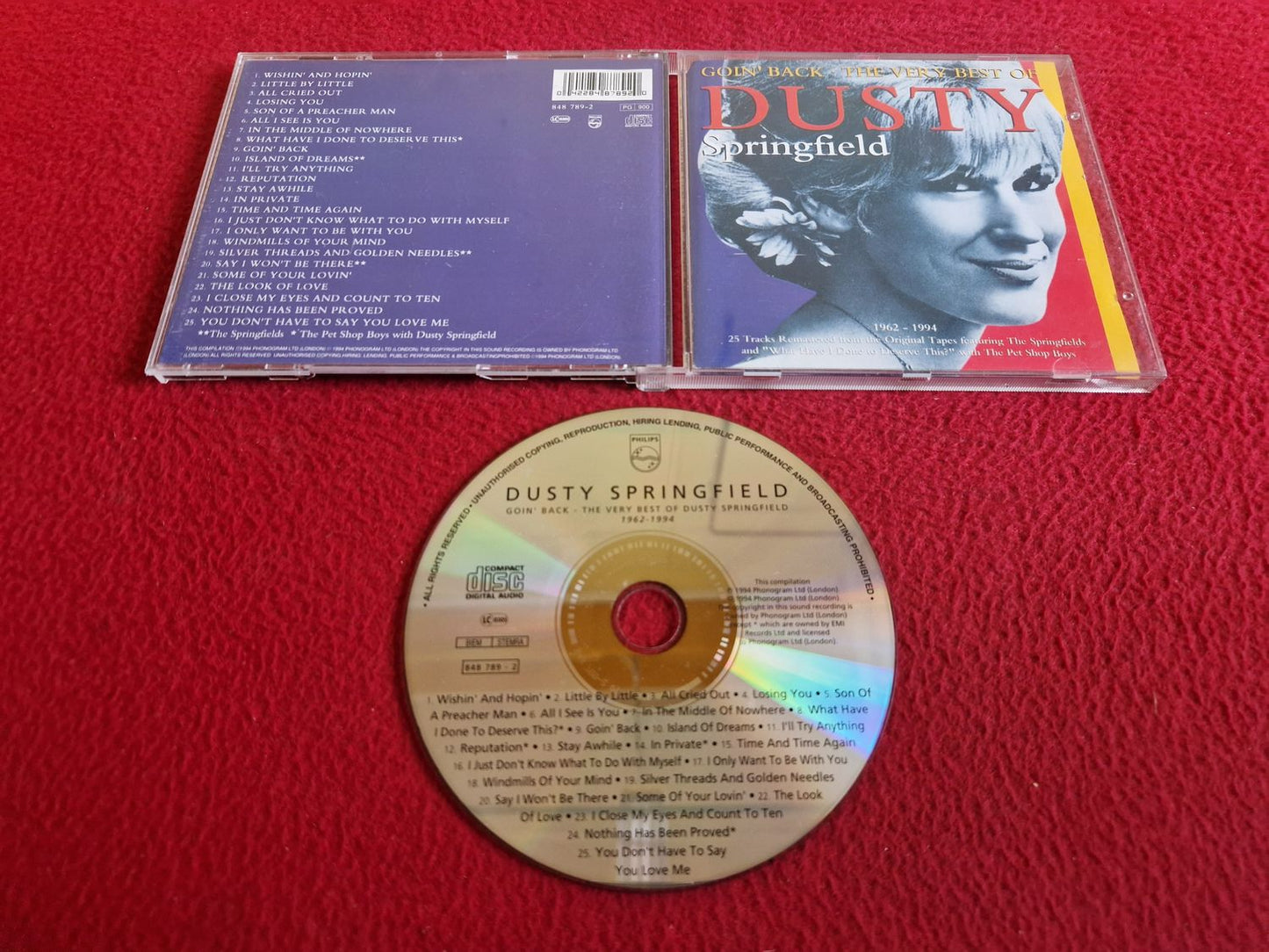 DUSTY SPRINGFIELD GOIN’ BACK: THE VERY BEST OF DUSTY SPRINGFIELD CD