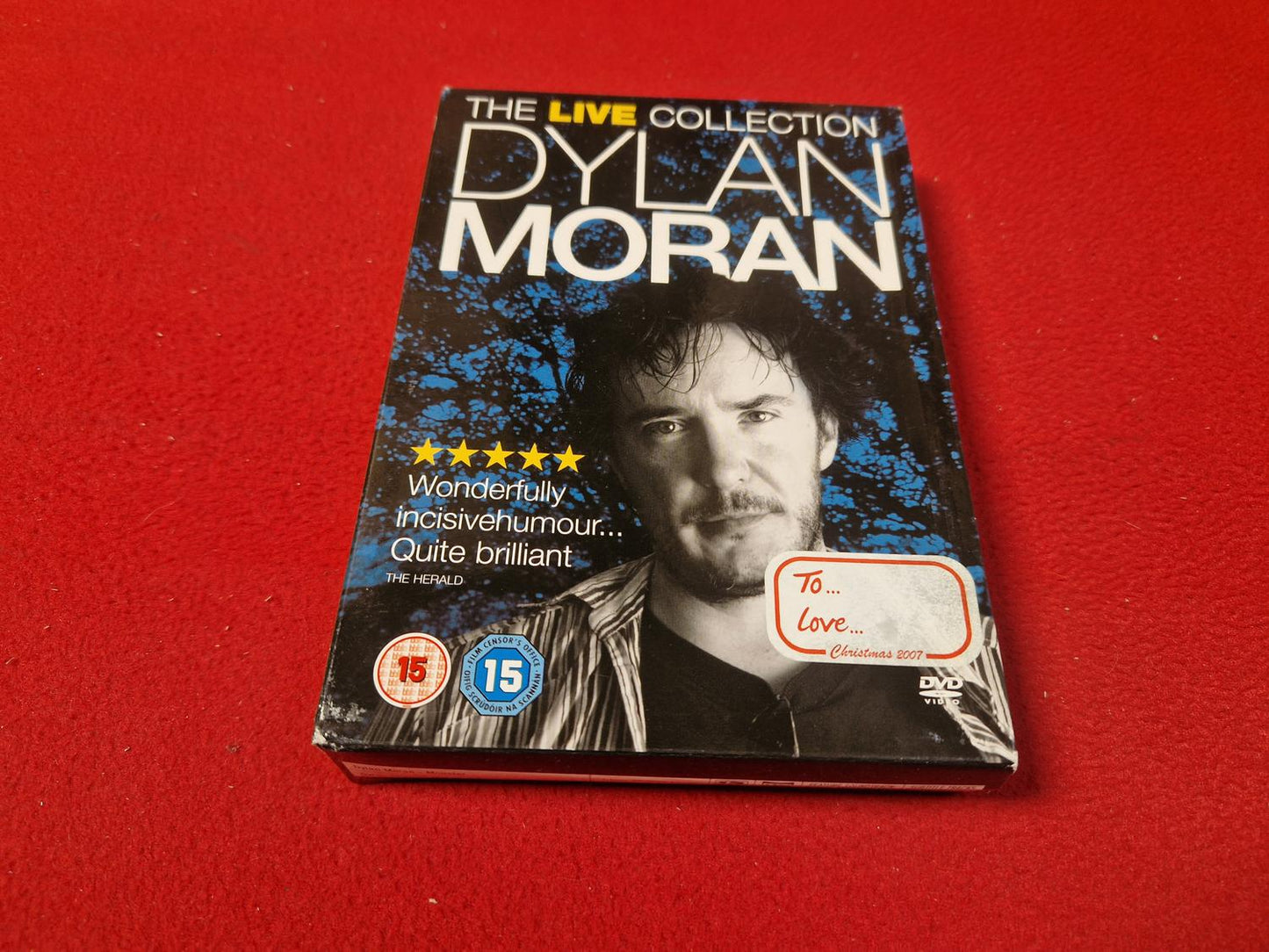 DYLAN MORAN THE LIVE COLLECTION BOX till DVD