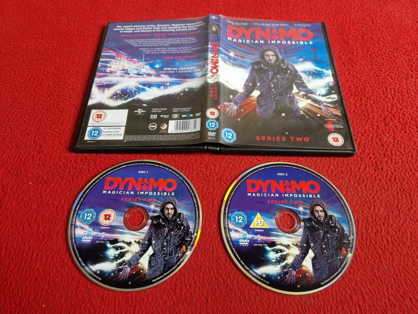 DYNAMO MAGICIAN IMPOSSIBLE SERIES 2 DVD