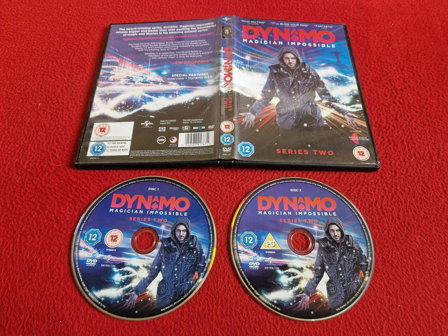 DYNAMO MAGICIAN IMPOSSIBLE SERIES 2 DVD