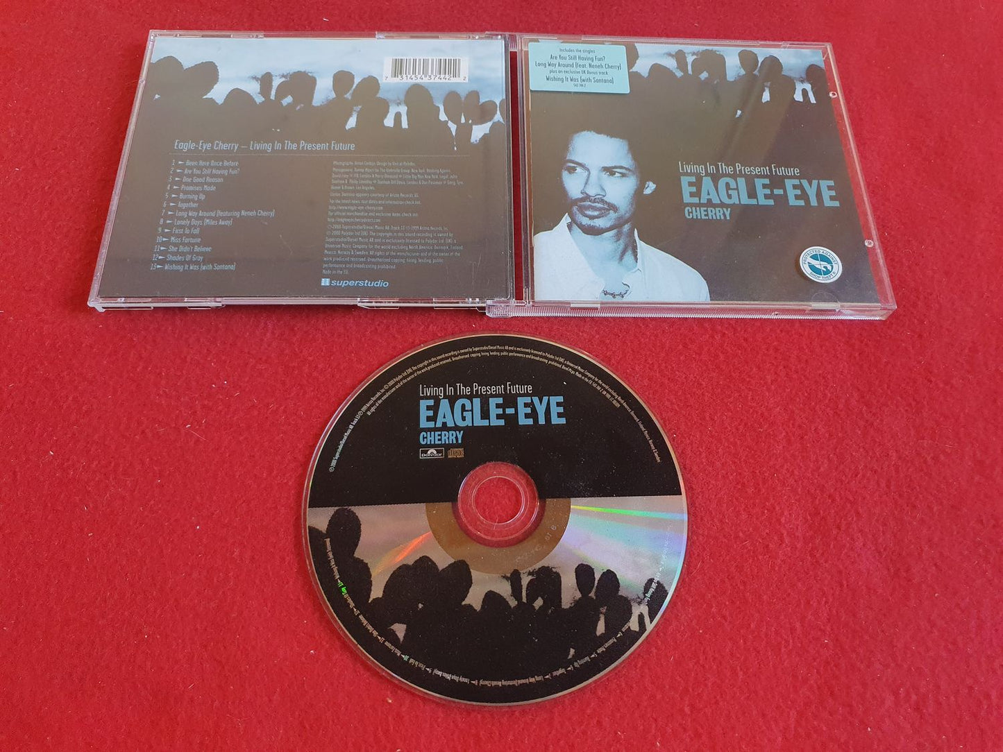 EAGLE-EYE CHERRY LIVING IN THE PRESENT FUTURE till CD