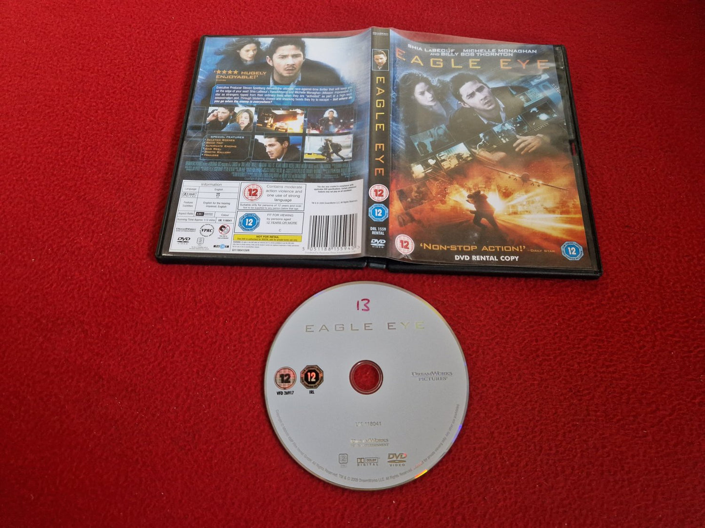 EAGLE EYE DVD