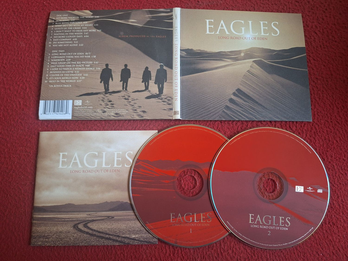 EAGLES LONG ROAD OUT OF EDEN CD