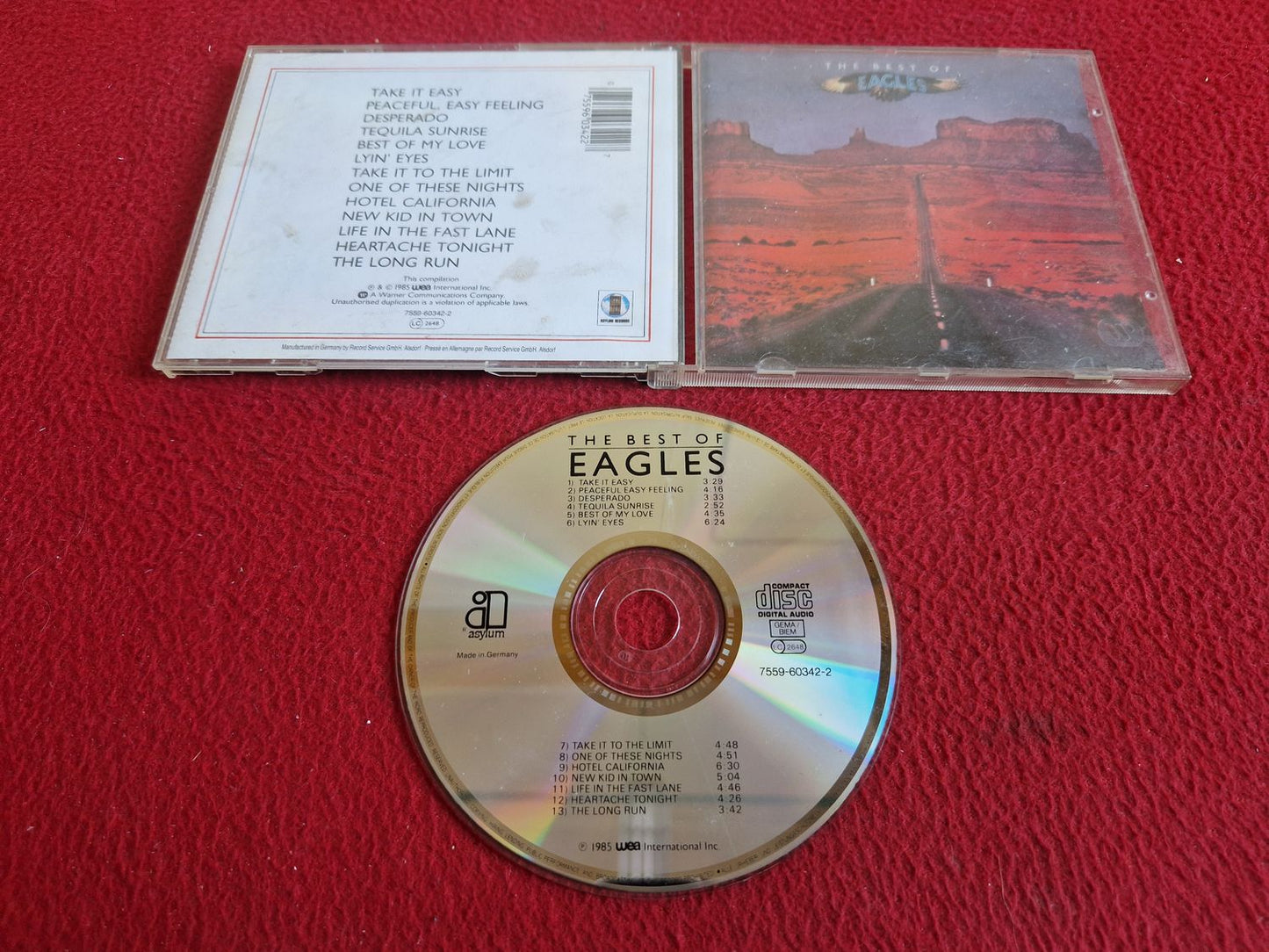 EAGLES THE BEST OF CD