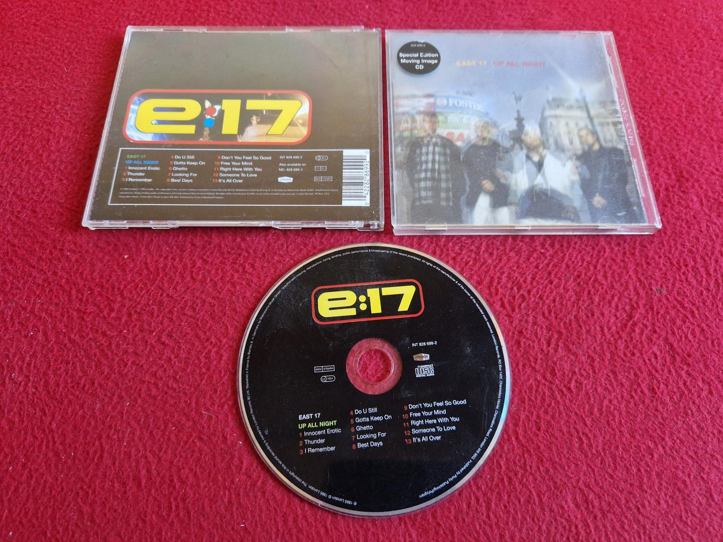 EAST 17 UP ALL NIGHT CD