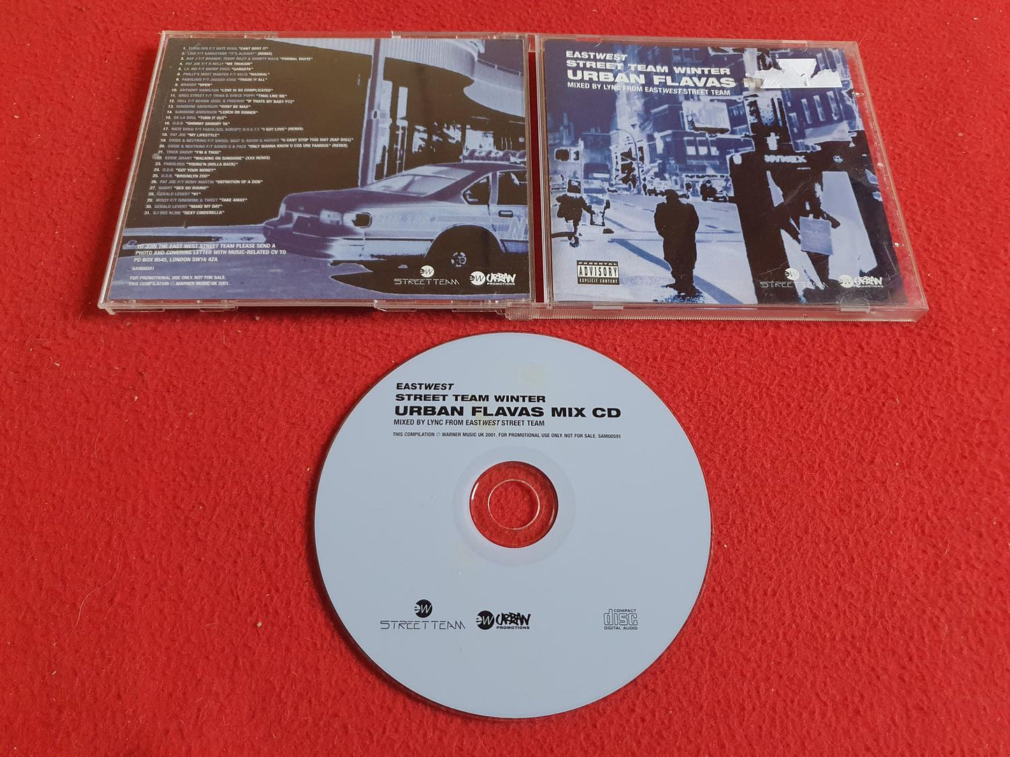 EASTWEST STREET TEAM WINTER URBAN FLAVAS MIX CD till CD