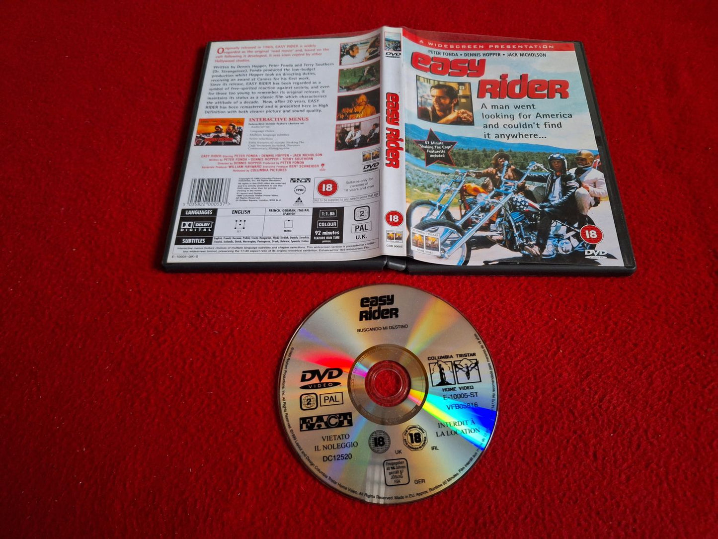 EASY RIDER DVD