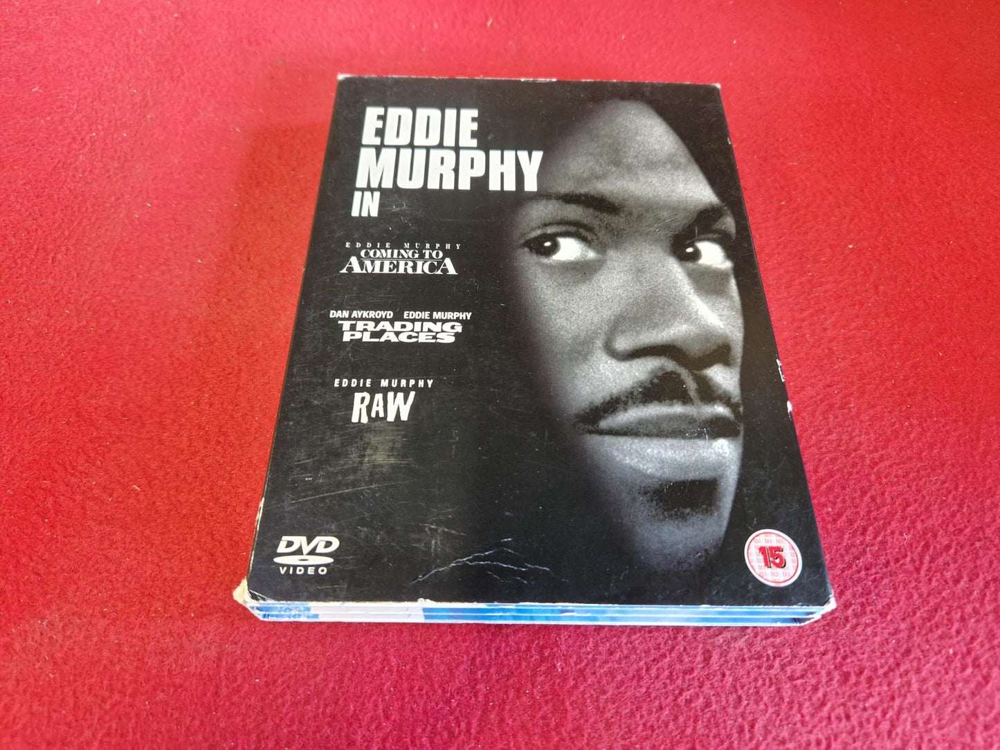 EDDIE MURPHY COMING TO AMERICA / TRADING PLACES / RAW BOX till DVD