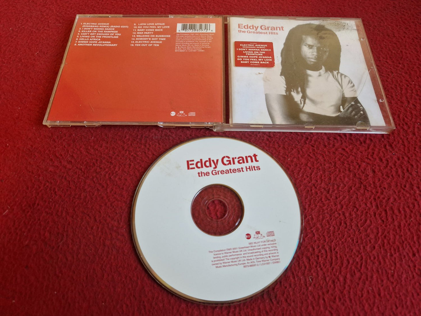 EDDY GRANT THE GREATEST HITS CD