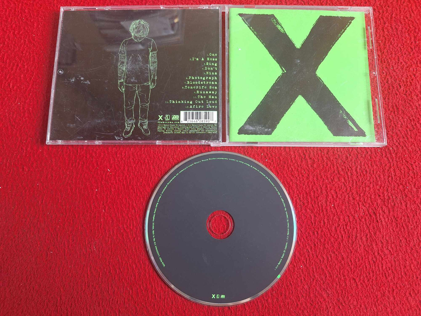 ED SHEERAN X CD