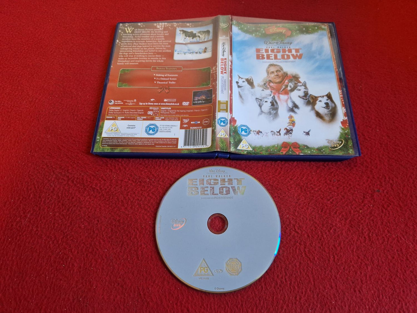 EIGHT BELOW DVD