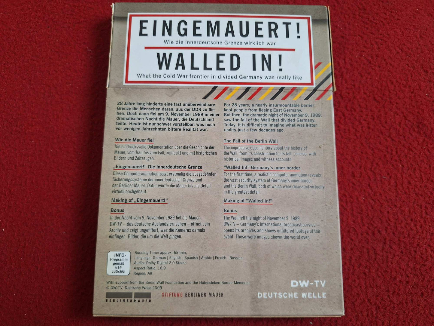 EINGEMAUERT! WALLED IN! DVD