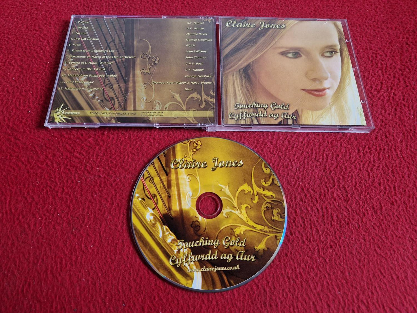 ELAINE JONES TOUCHING GOLD EYFFWRDD AG AYR CD