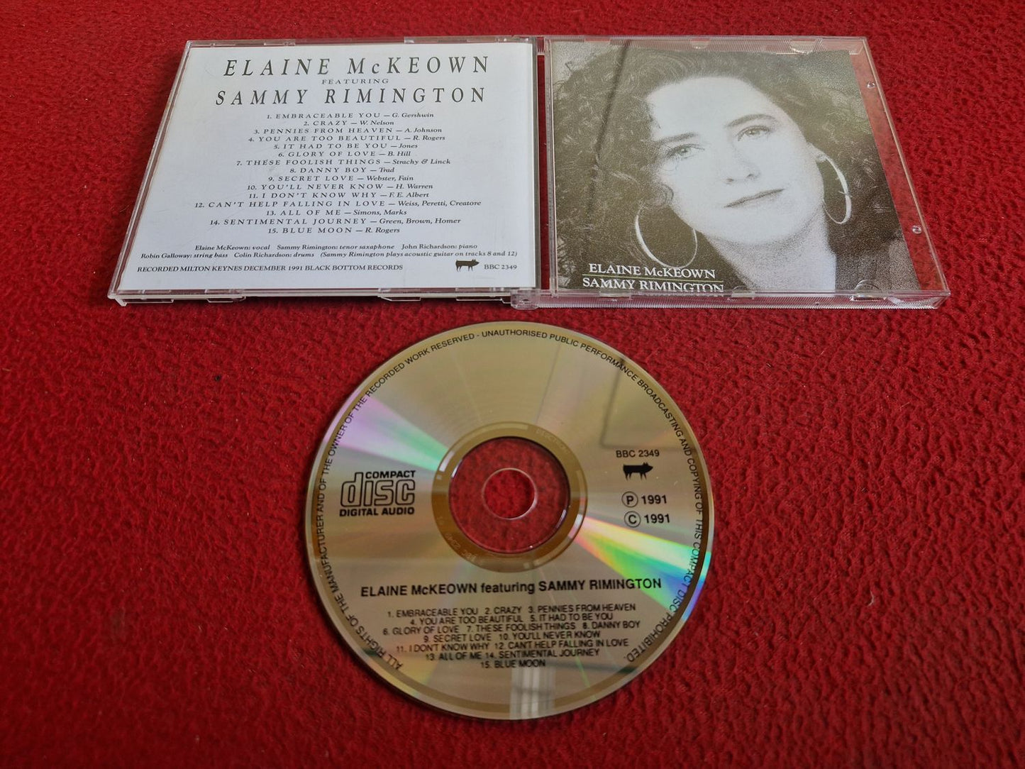 ELAINE MCKEOWN FEAT SAMMY RIMINGTON CD