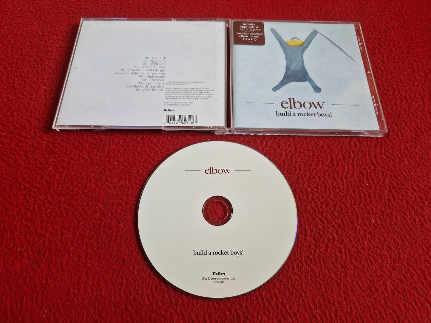 ELBOW BUILD A ROCKET BOYS! CD