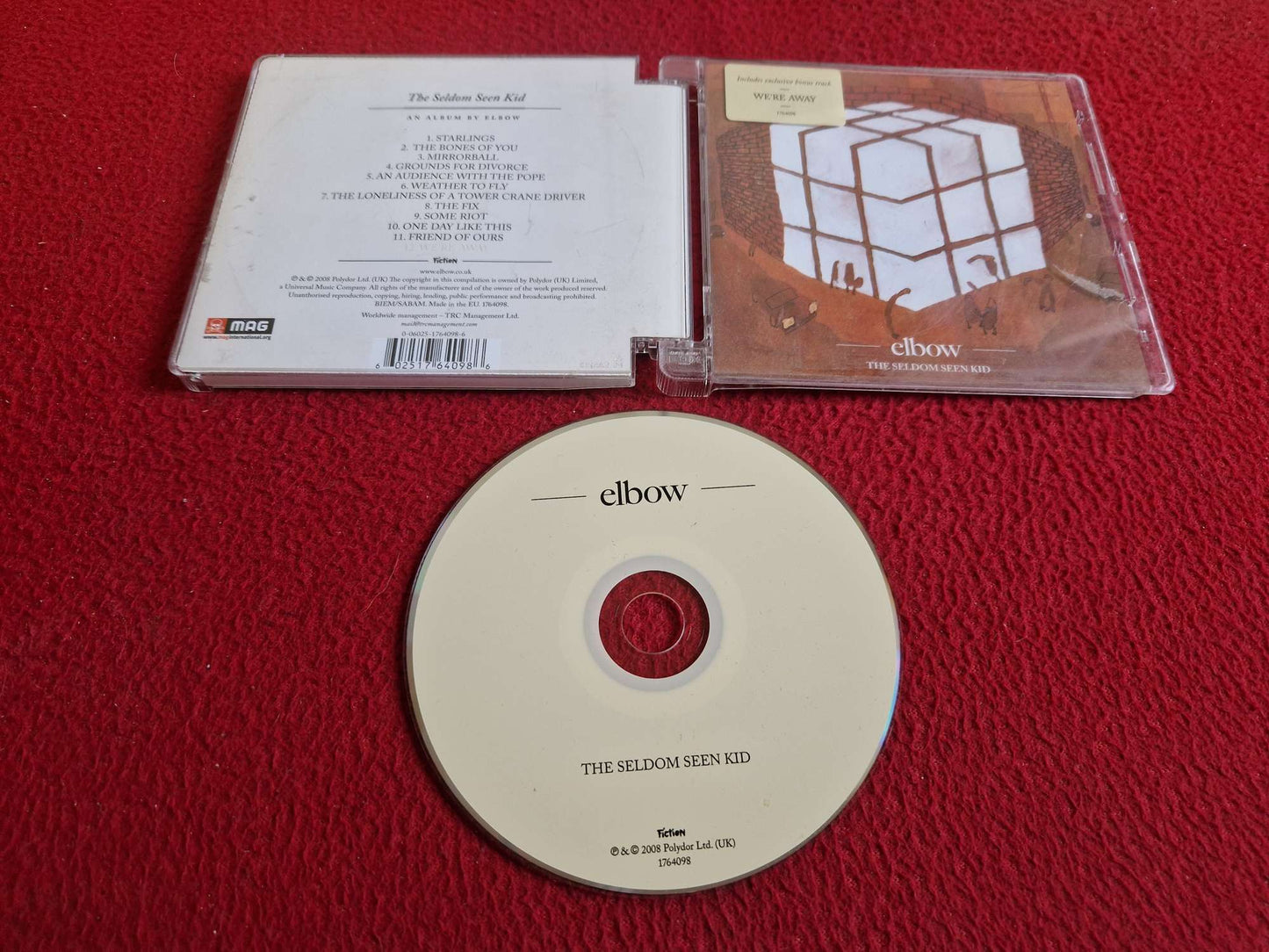 ELBOW THE SELDOM SEEN KID CD