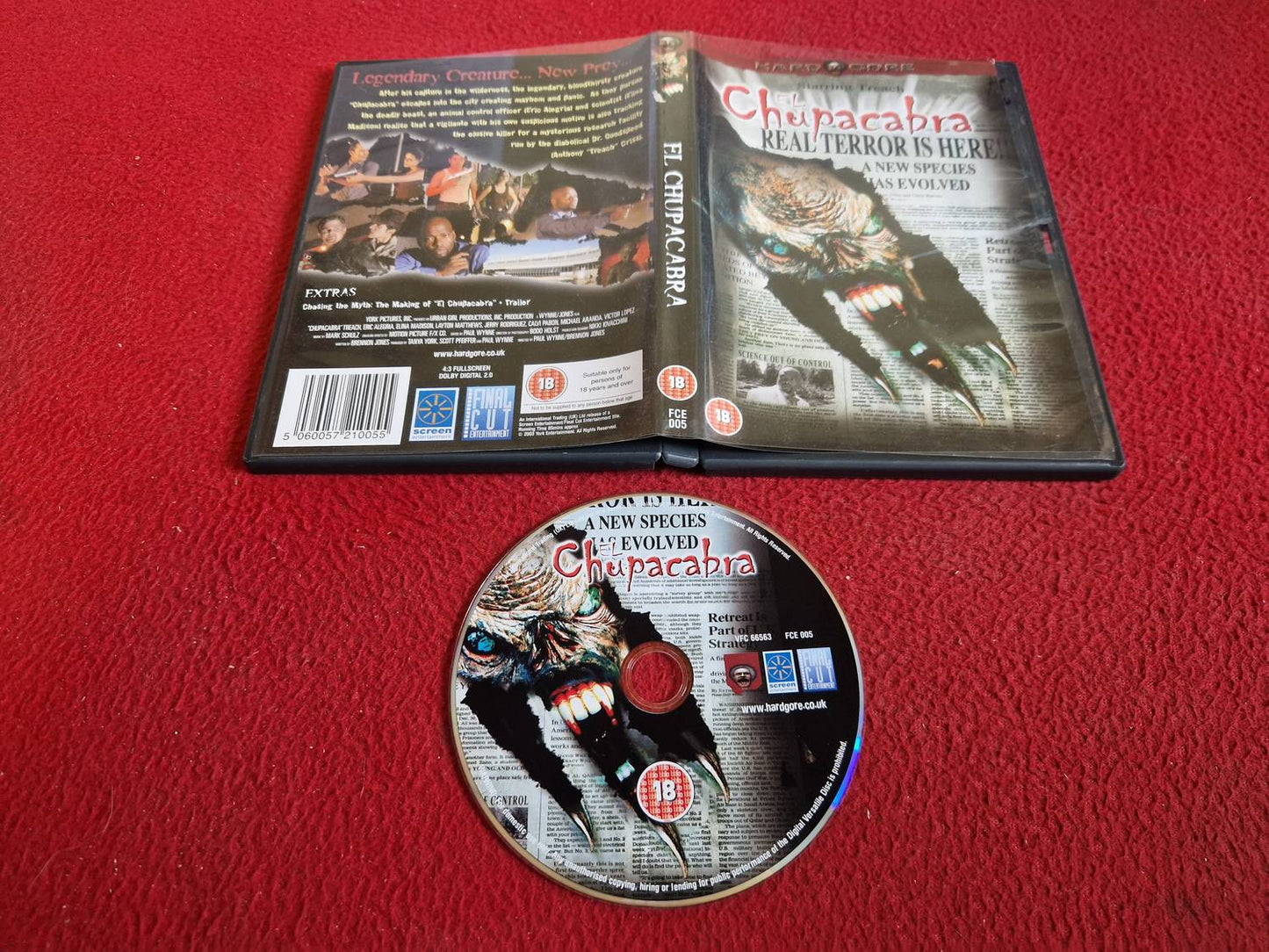 EL CHUPACABRA DVD