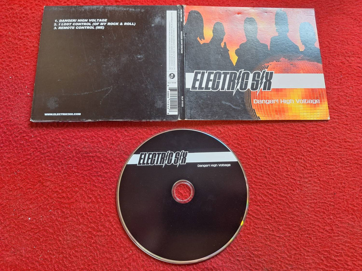 ELECTRIC SIX DANGER! HIGH VOLTAGE CD