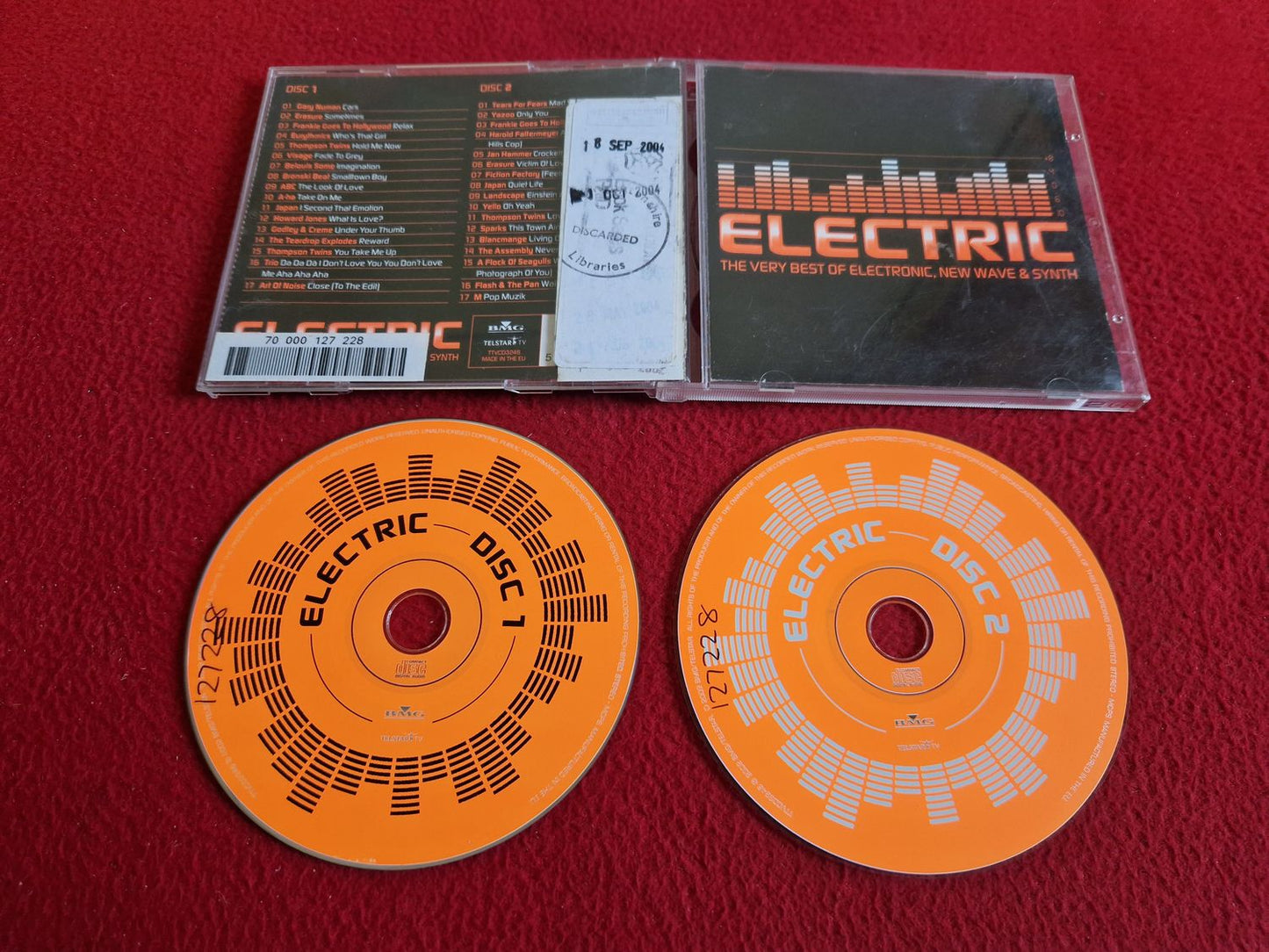 ELECTRIC THE VERY BEST OF ELECTRONIC NEW WAVE AND SYNTH CD