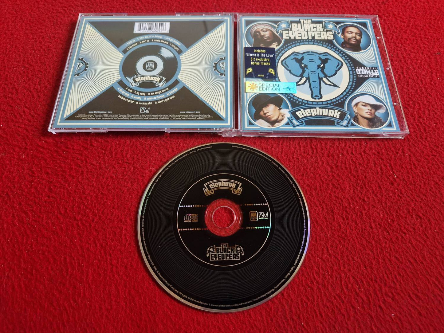ELEPHUNK THE BLACK EYED PEAS CD