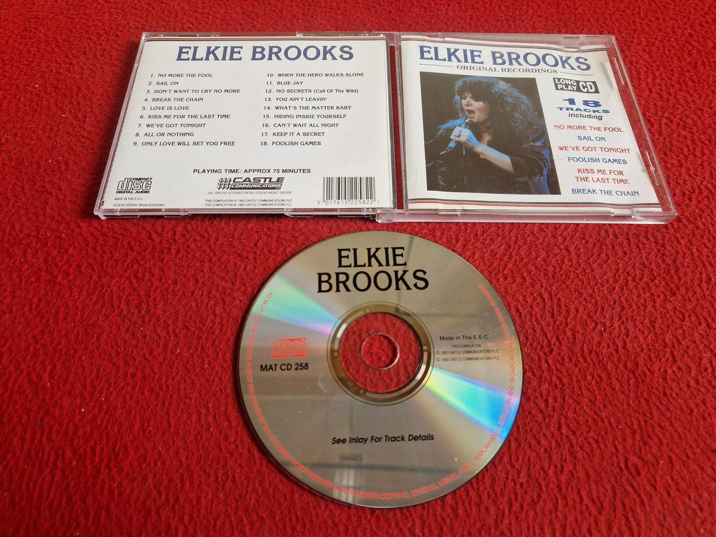 ELKIE BROOKS ORIGINAL RECORDINGS CD