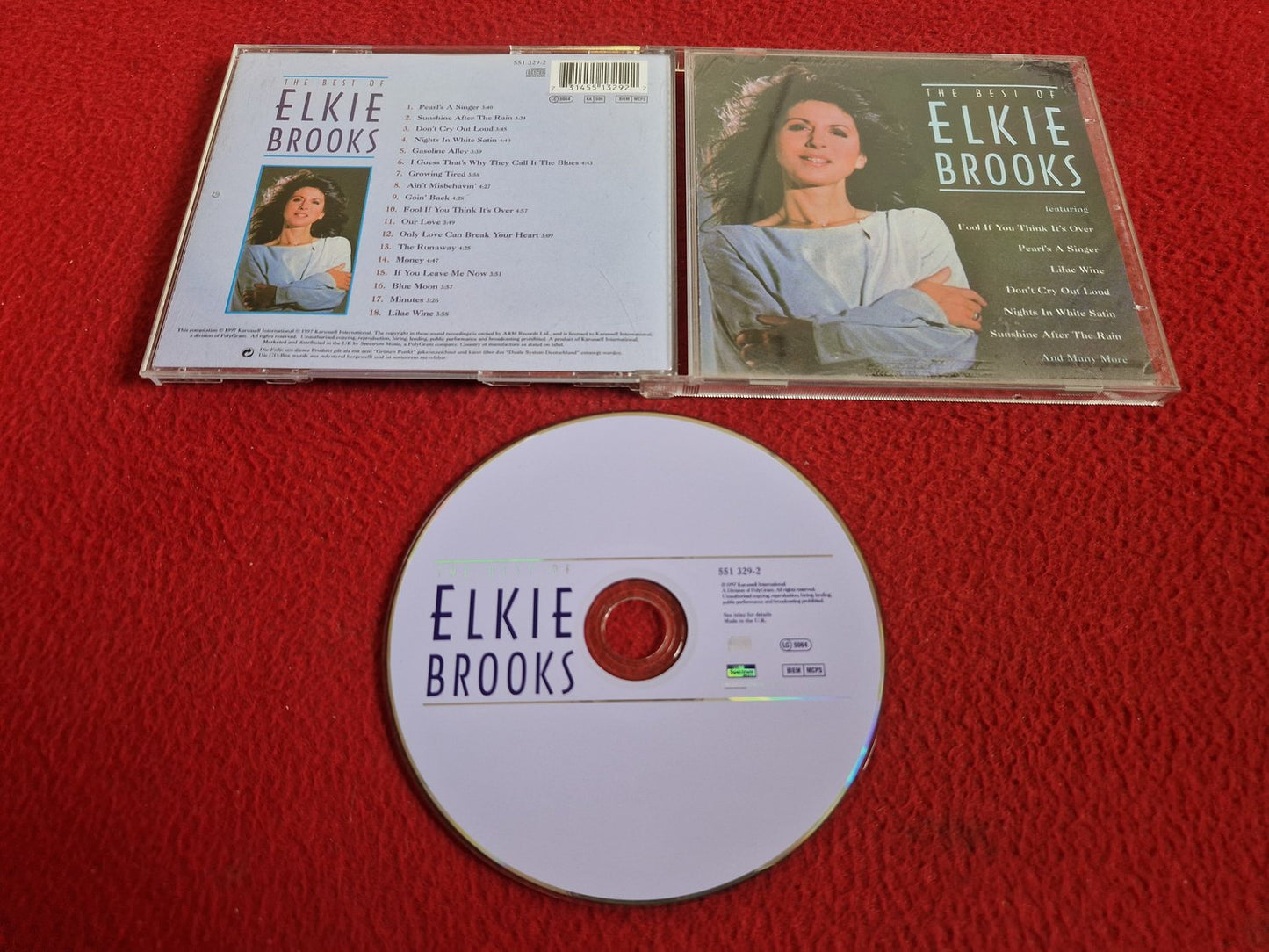ELKIE BROOKS THE BEST OF CD