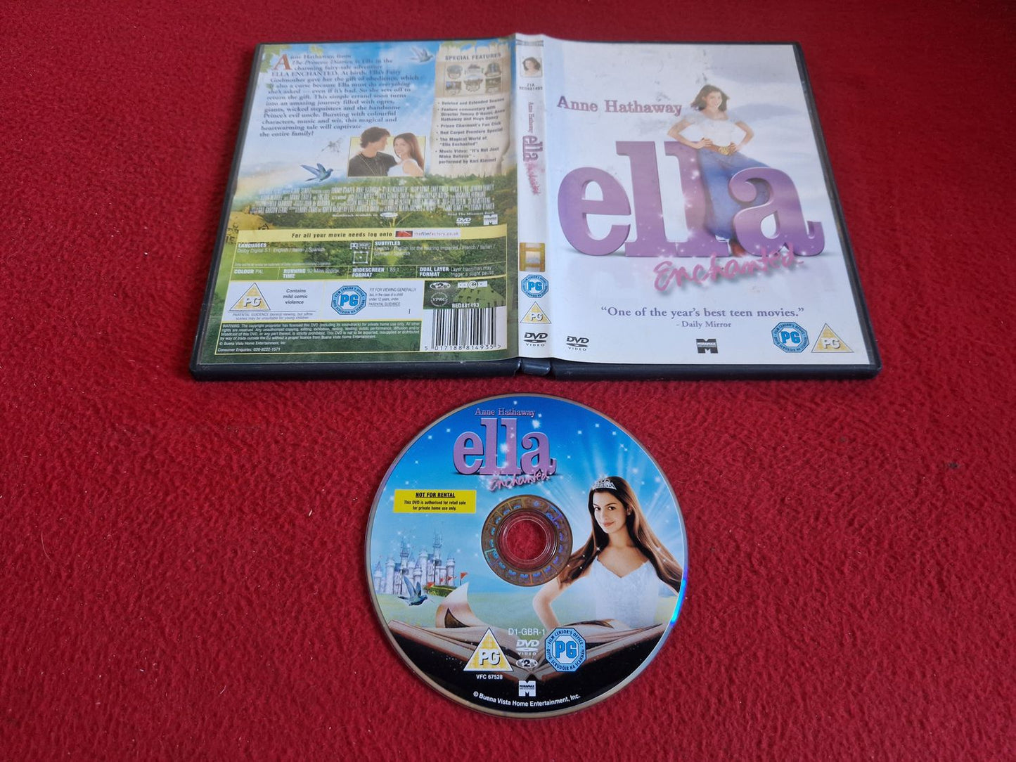 ELLA ENCHANTED DVD