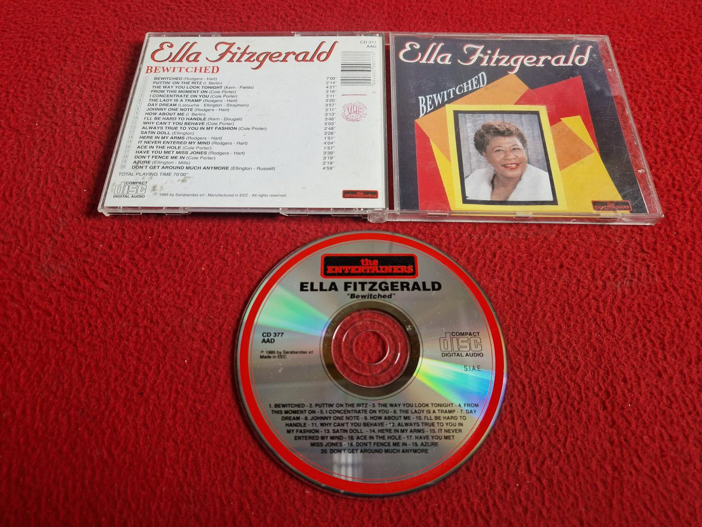 ELLA FITZGERALD BEWITCHED CD