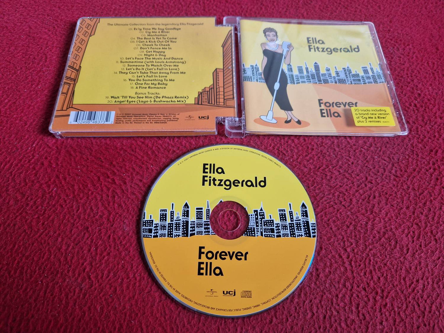 ELLA FITZGERALD FOREVER ELLA CD