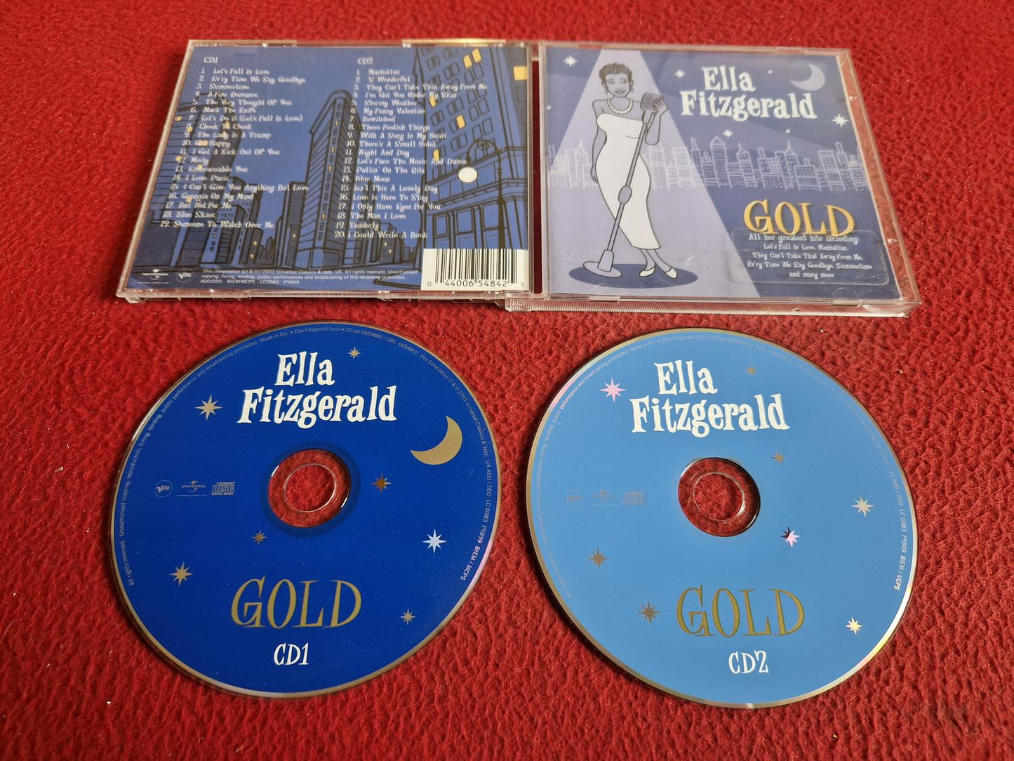 ELLA FITZGERALD GOLD CD