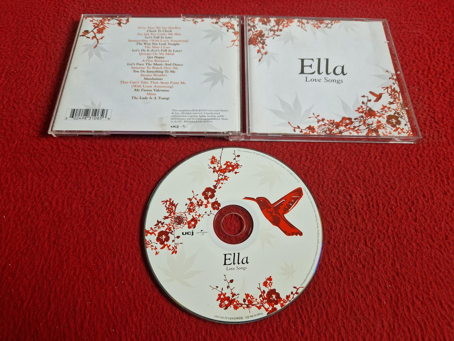 ELLA FITZGERALD LOVE SONGS CD
