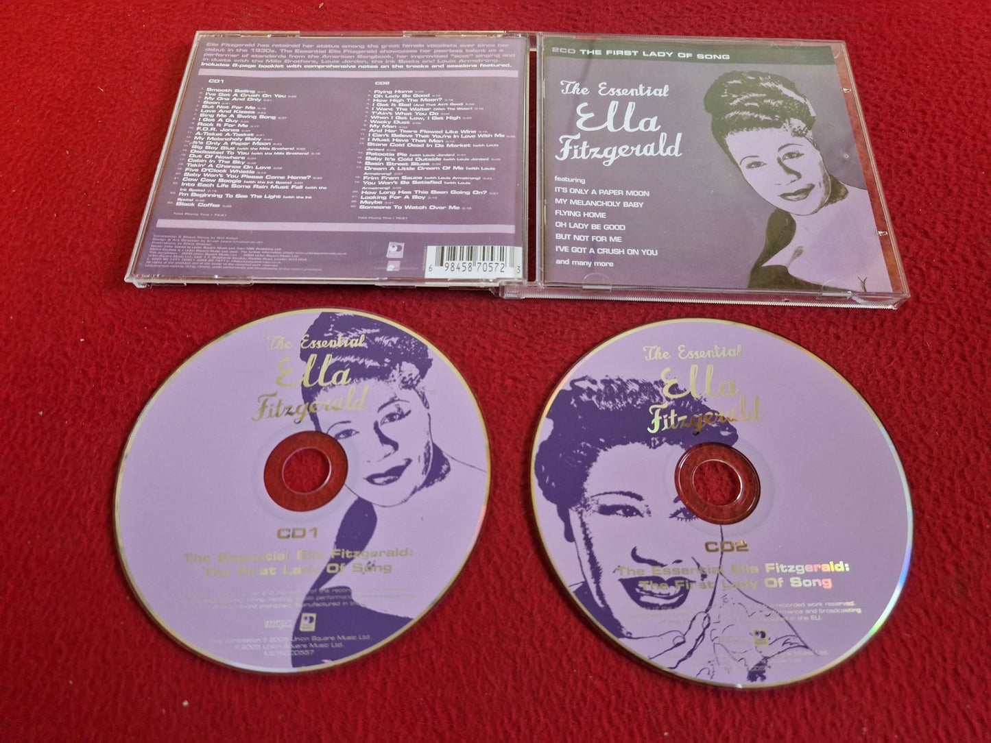 ELLA FITZGERALD THE ESSENTIAL CD