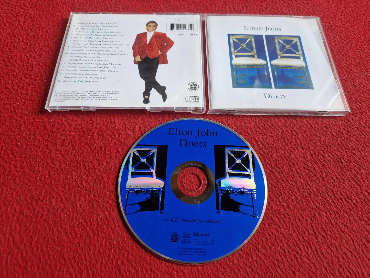 ELTON JOHN DUETS CD
