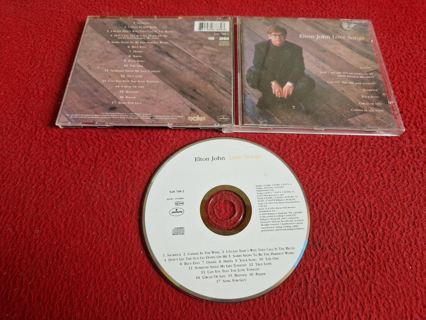 ELTON JOHN LOVE SONGS CD
