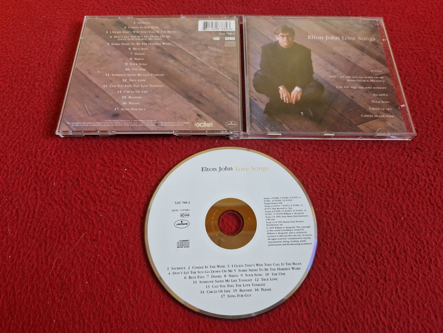 ELTON JOHN LOVE SONGS CD
