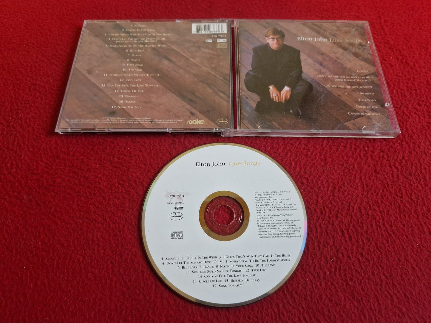 ELTON JOHN LOVE SONGS CD