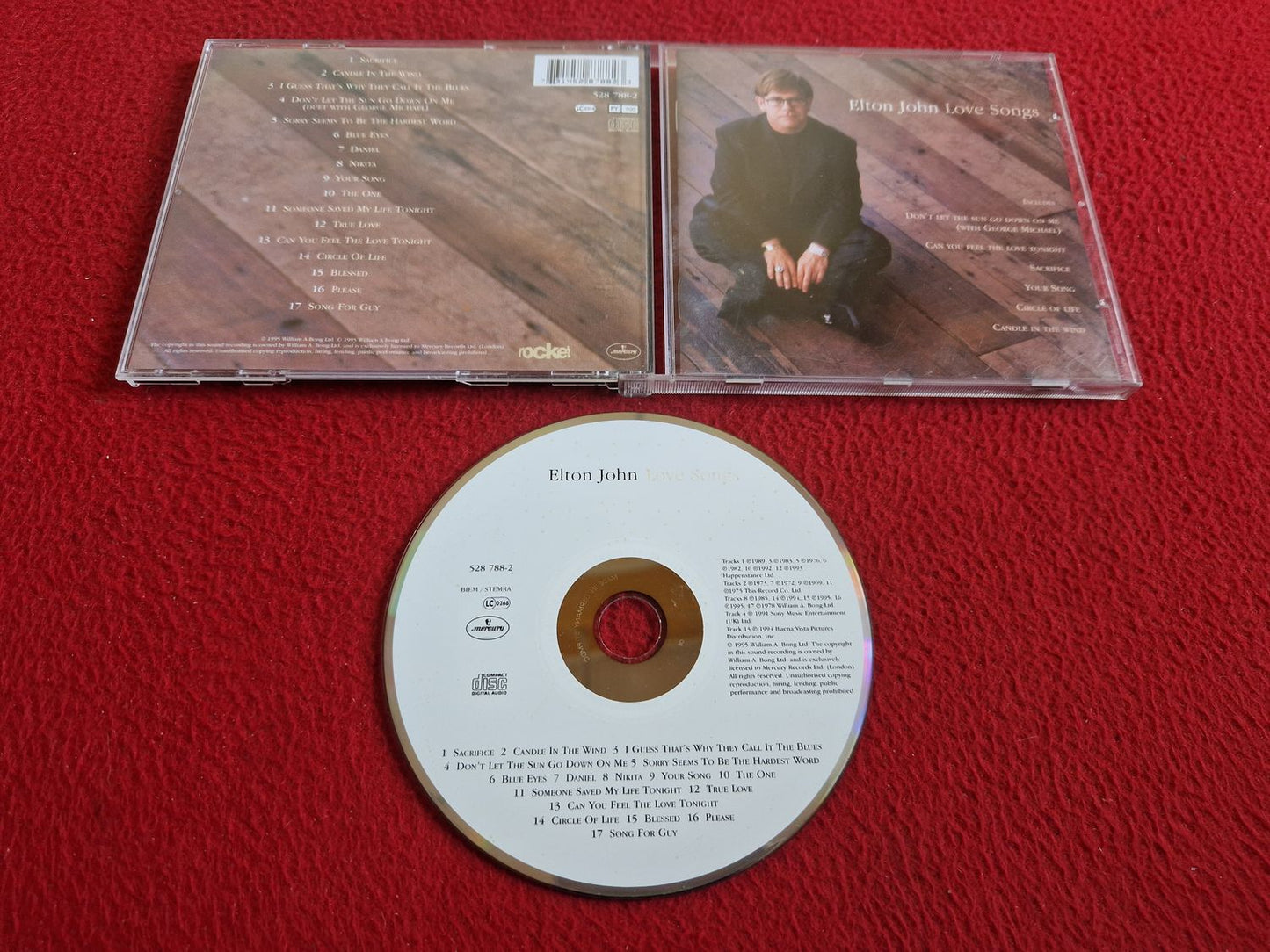 ELTON JOHN LOVE SONGS CD