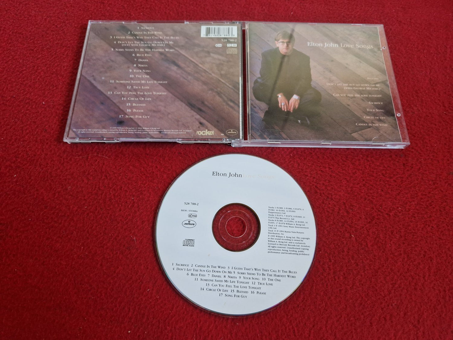 ELTON JOHN LOVE SONGS CD