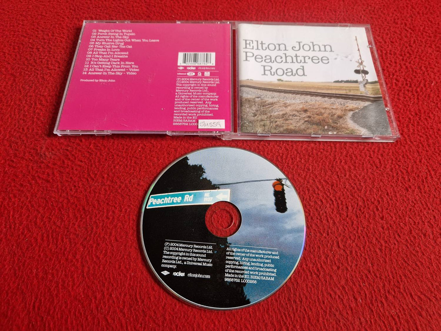 ELTON JOHN PEACHTREE ROAD CD
