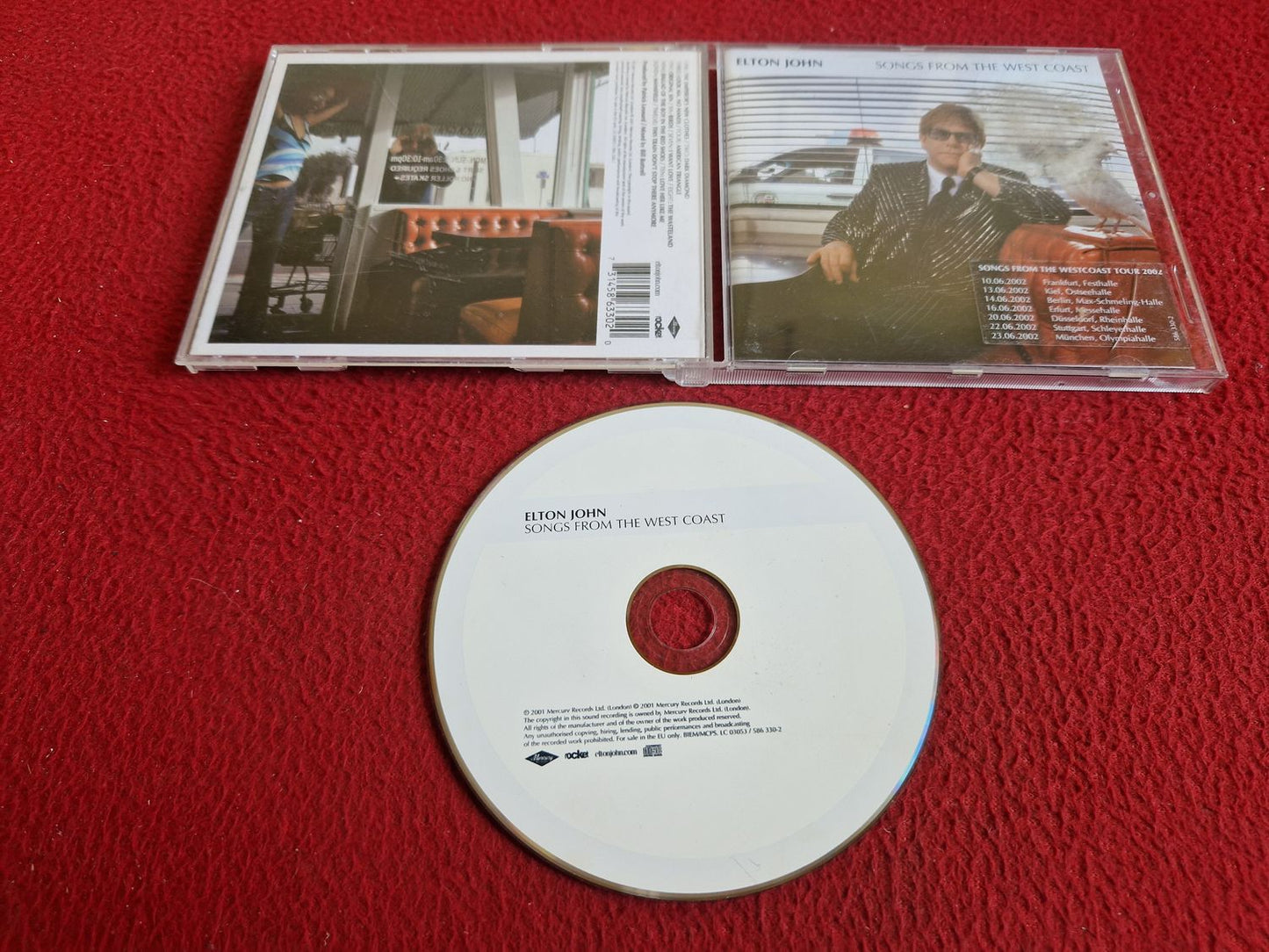 ELTON JOHN SONGS FROM THE WEST COAST CD