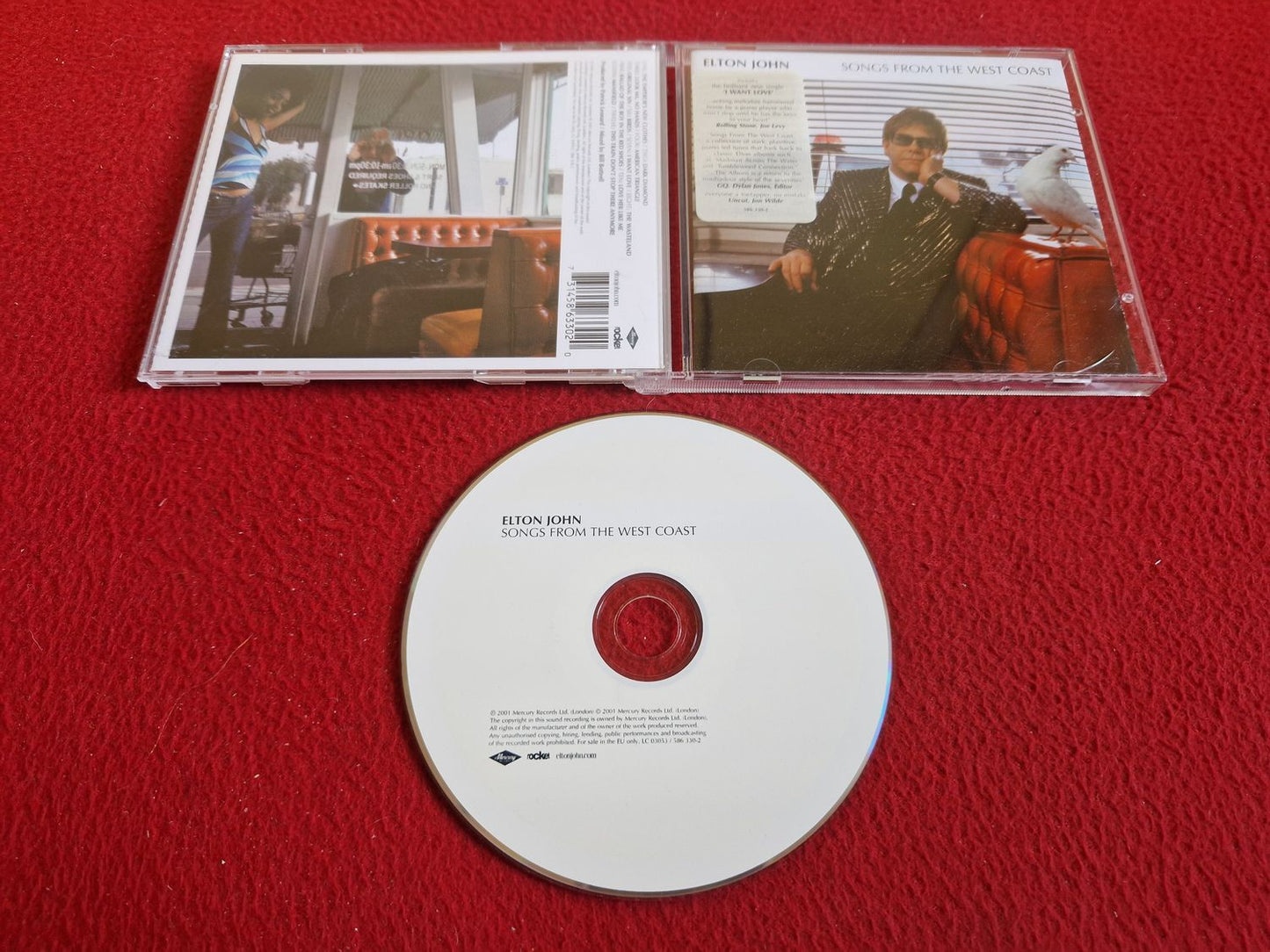 ELTON JOHN SONGS FROM THE WEST COAST CD